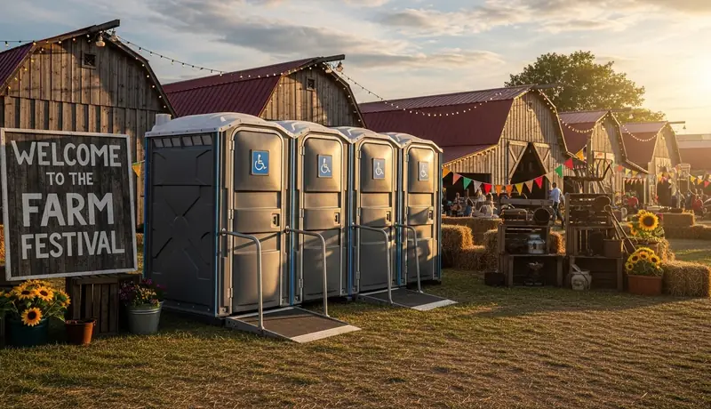 Porta Potty Rental for Large Events: Capacity Planning